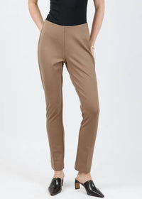 PEACE of CLOTH Annie Paramount Knit Pants in mocha - women's pants