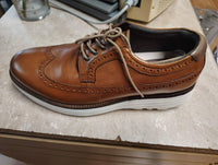 Gravity Defyer Men's Morteson Shoe in brown - men's shoe - detail view