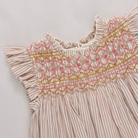 Pink Chicken - Tawny Stripe Stevie Dress