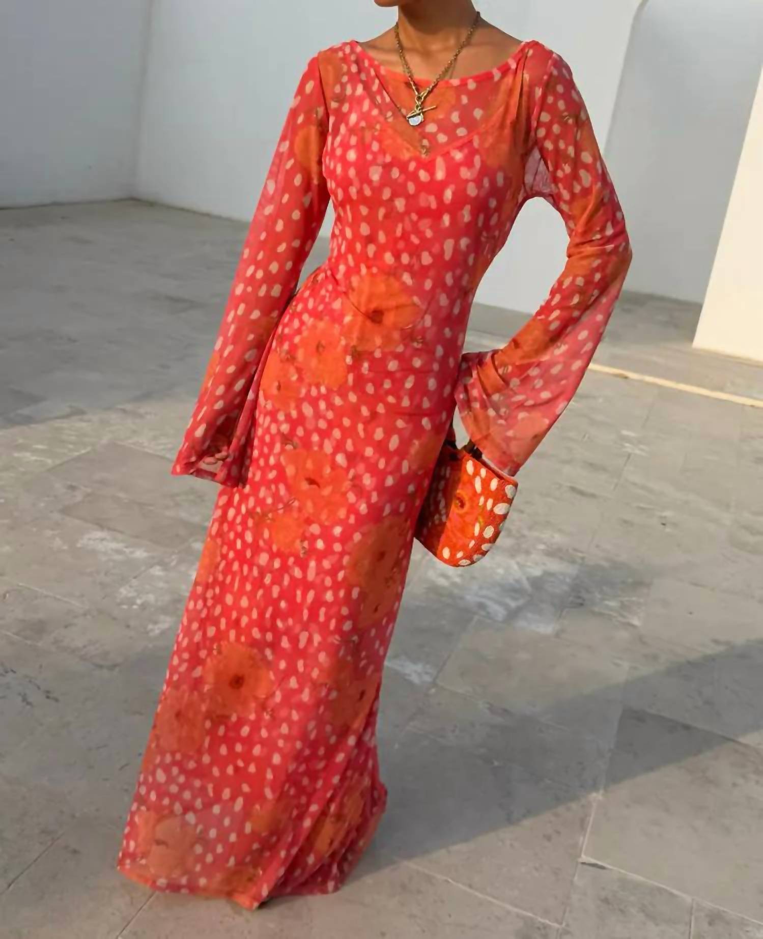 Never Fully Dressed - Poppy Aria Maxi Dress