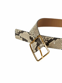 B-Low The Belt - Women's Milla Python Belt