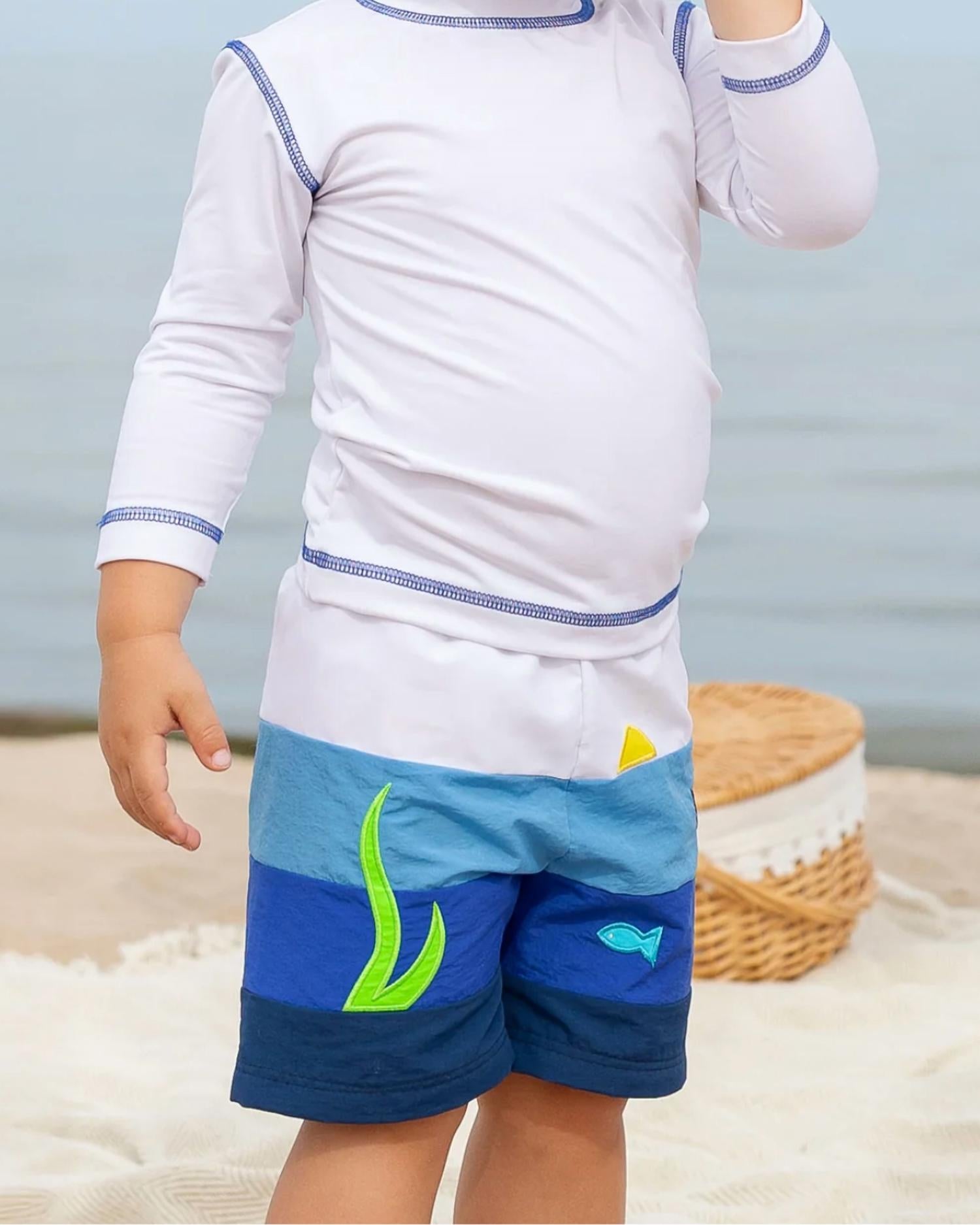 Florence Eiseman - Pieced Swim Trunk