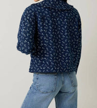 Le Lis - Mckenna Floral Peter Pan Collar Jacket