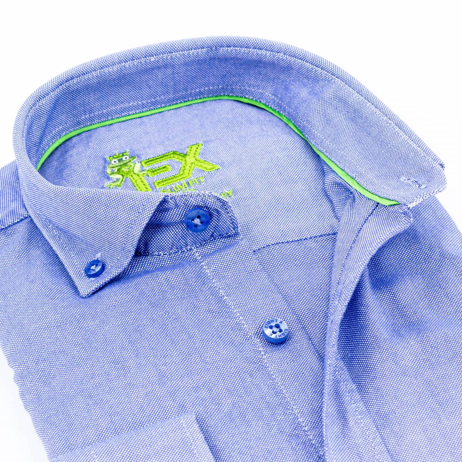 Eight X - Men's Oxford Frog Button Down Shirt