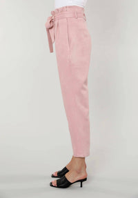 Dolce Cabo - Uptown Suede Paper Bag Pants