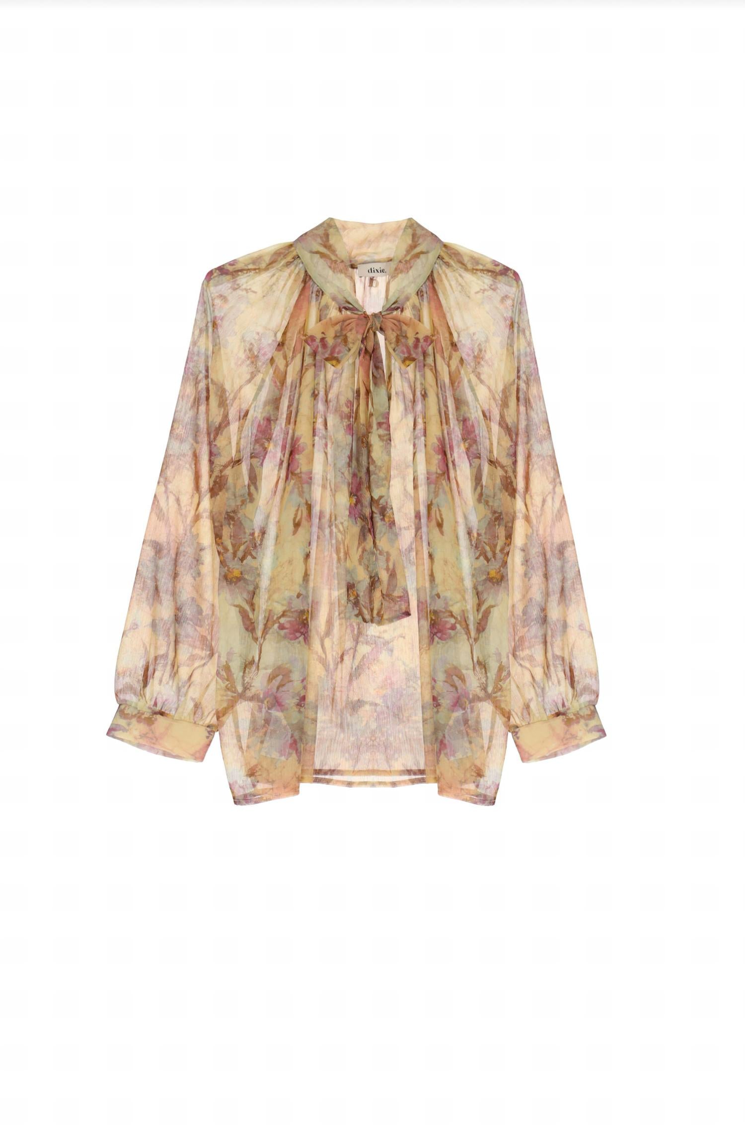 Dixie - DESERT ROSE WHISPER BLOUSE