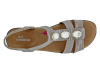Ros Hommerson Women's Mackenzie Sandals in taupe - women's sandal - view 4
