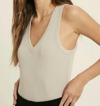 Wishlist - Autumn V-neck Edge Bodysuit
