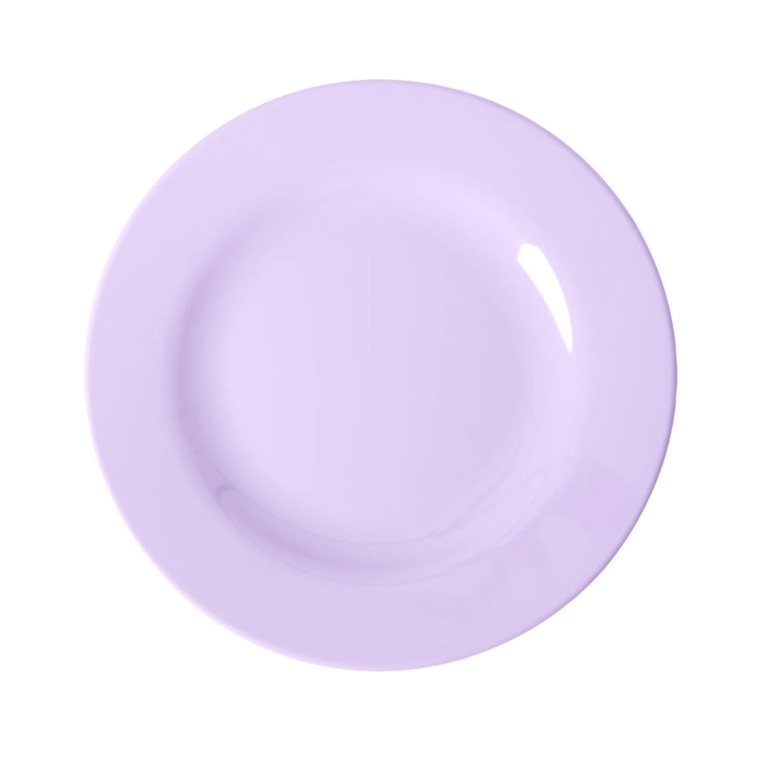 Rice By Rice - Round Melamine Set Of 6 Plates