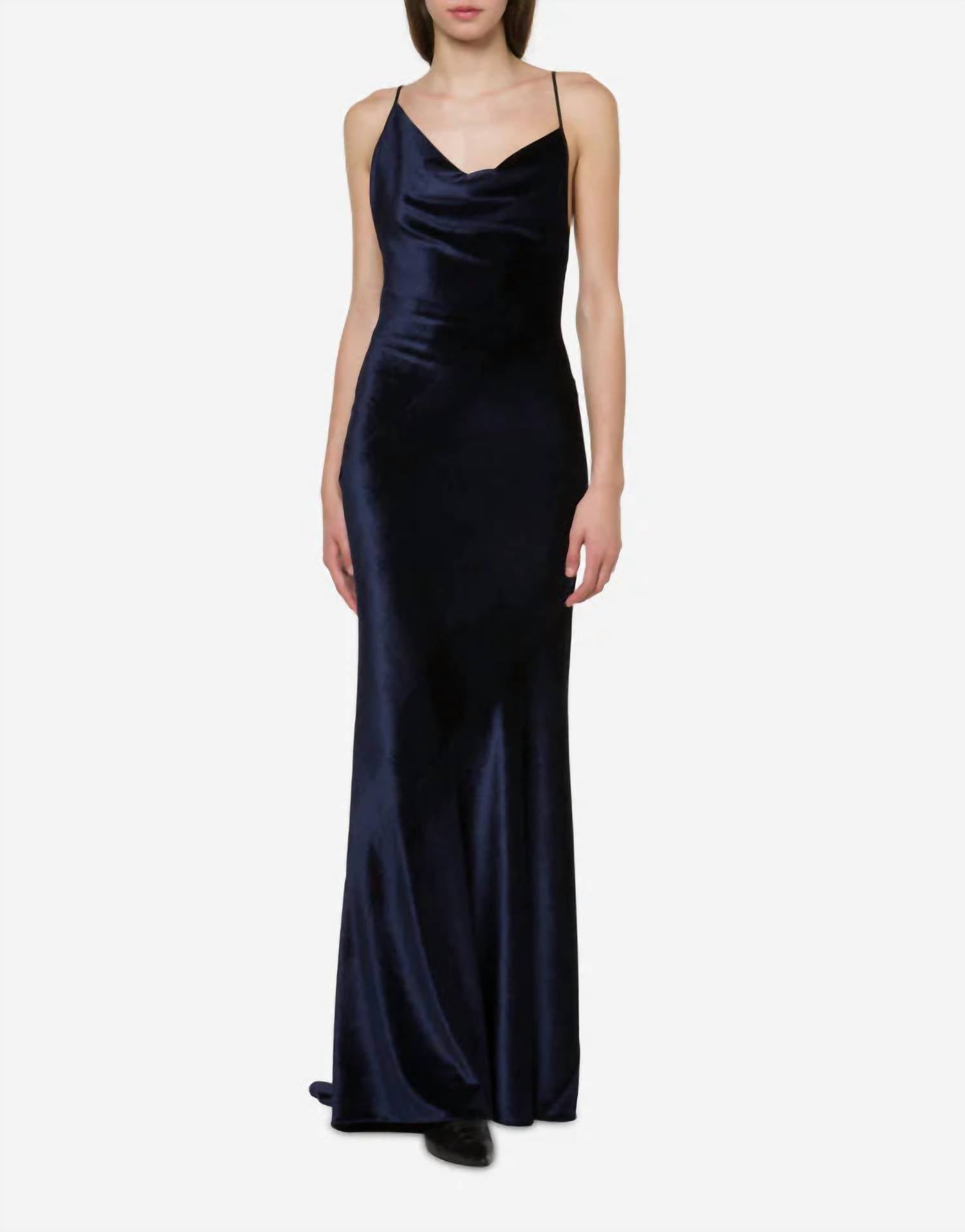 Stretch Velvet Dress