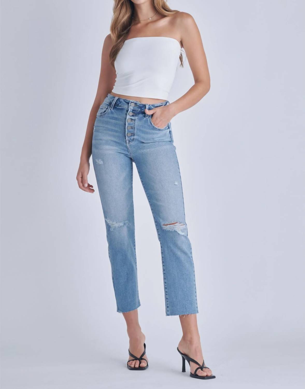 Hidden - Tracey Destroy High Rise Jeans