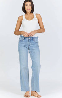 Dear John Denim - Drew Mid Rise Straight Leg Jeans