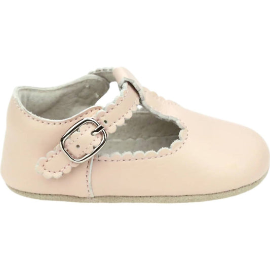 L'Amour - Baby's Elodie Crib Mary Jane Shoes