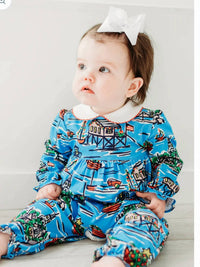 Maddie & Connor Co. - Girls' Harborside Romper