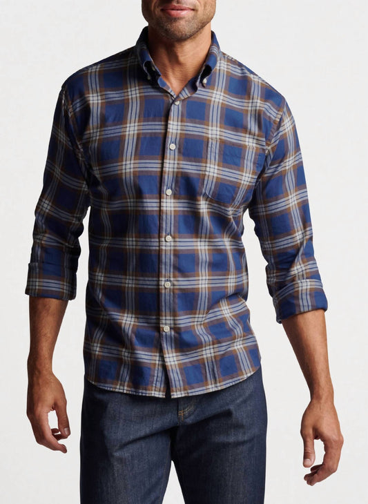 Peter Millar - Men's Orren Cotton Sport Shirt