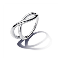 Pandora - Organically Shaped Infinity Ring
