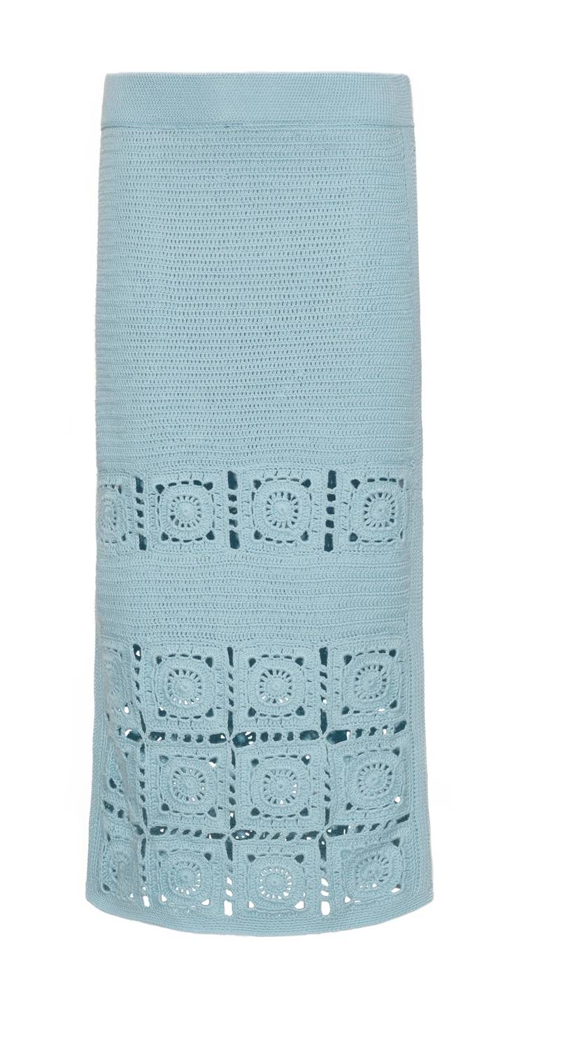 Eleven Six - Jana Crochet Midi Skirt