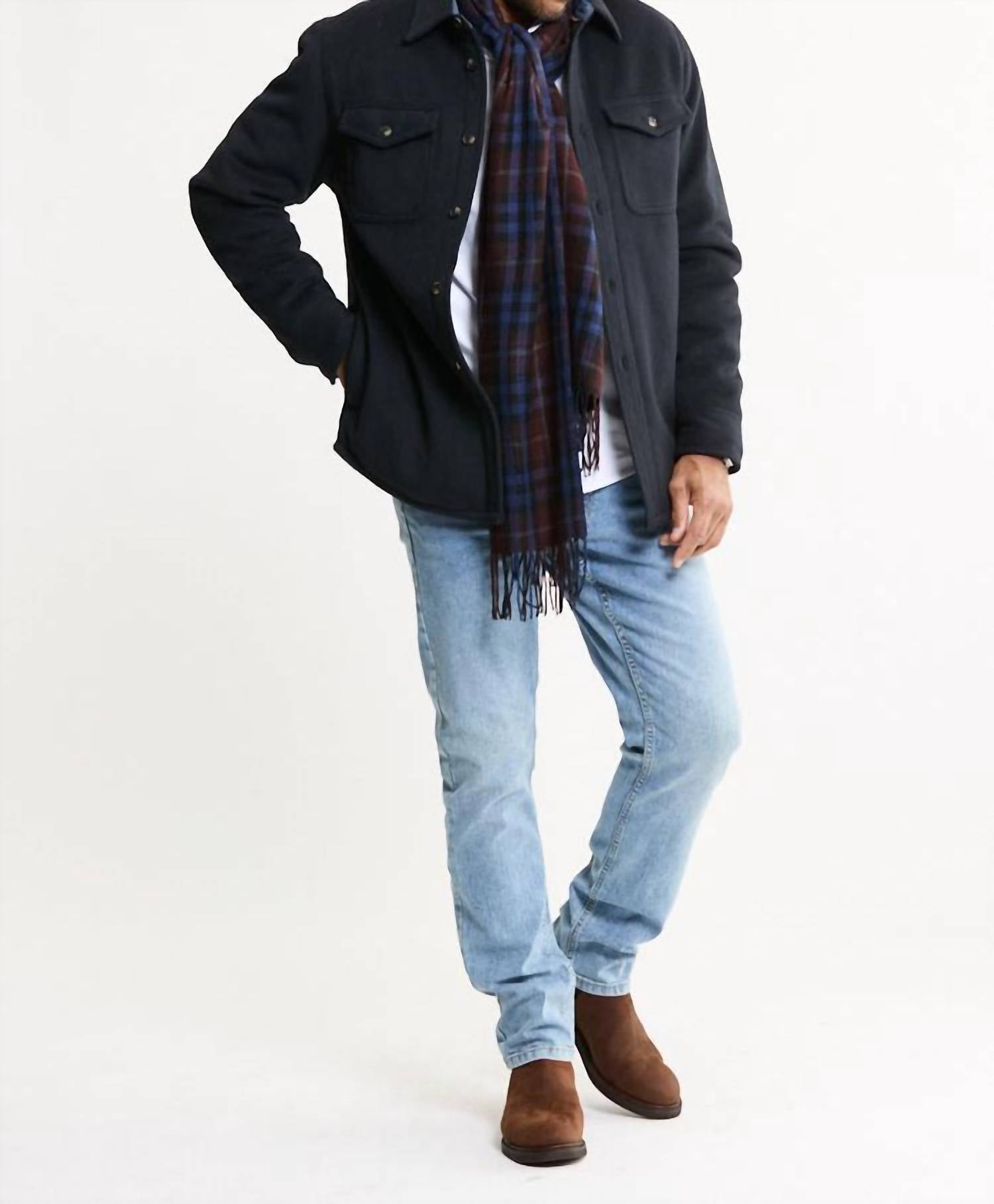 Jachs New York - Luxe Soft-Blend Quilt Lined Overshirt