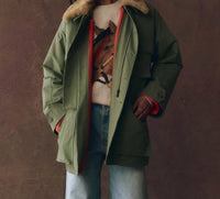 The Great. - Quilted Liner Parka Jacket