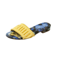 Cecelia New York - Women's Liberty Slip On Open Toe Slide Sandals