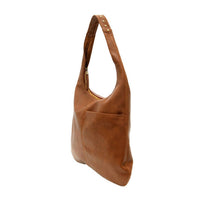 Joy Susan Women's Harley Studded Hobo in saddle - women's bag - view 4