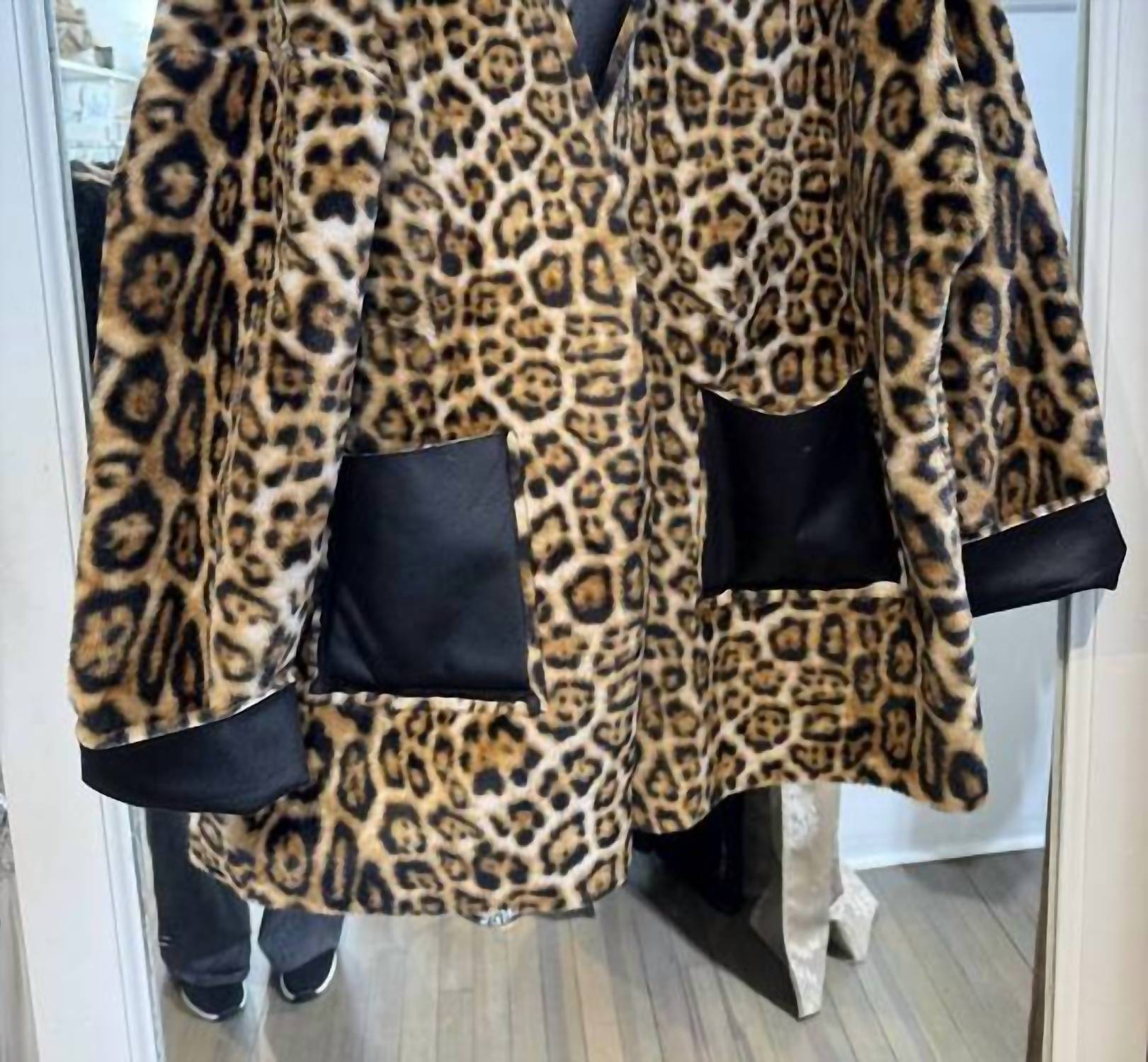 Frank Lyman - Women's Reversible Leather Jacket