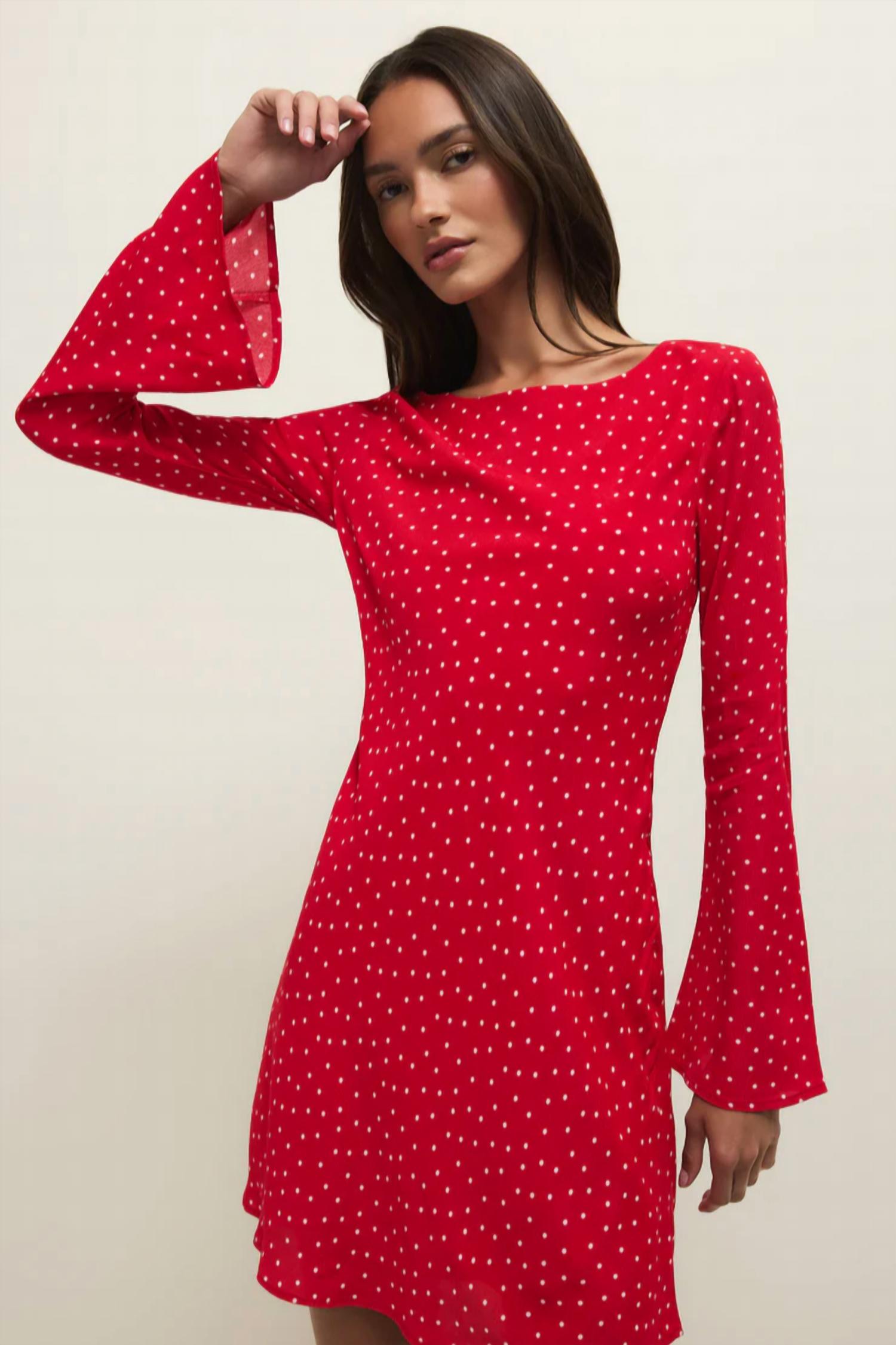 Z Supply - Campbell Dot Crepe Mini Dress
