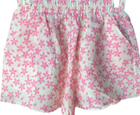 Meet Me In Santorini - Women's Petal Splash Shorts