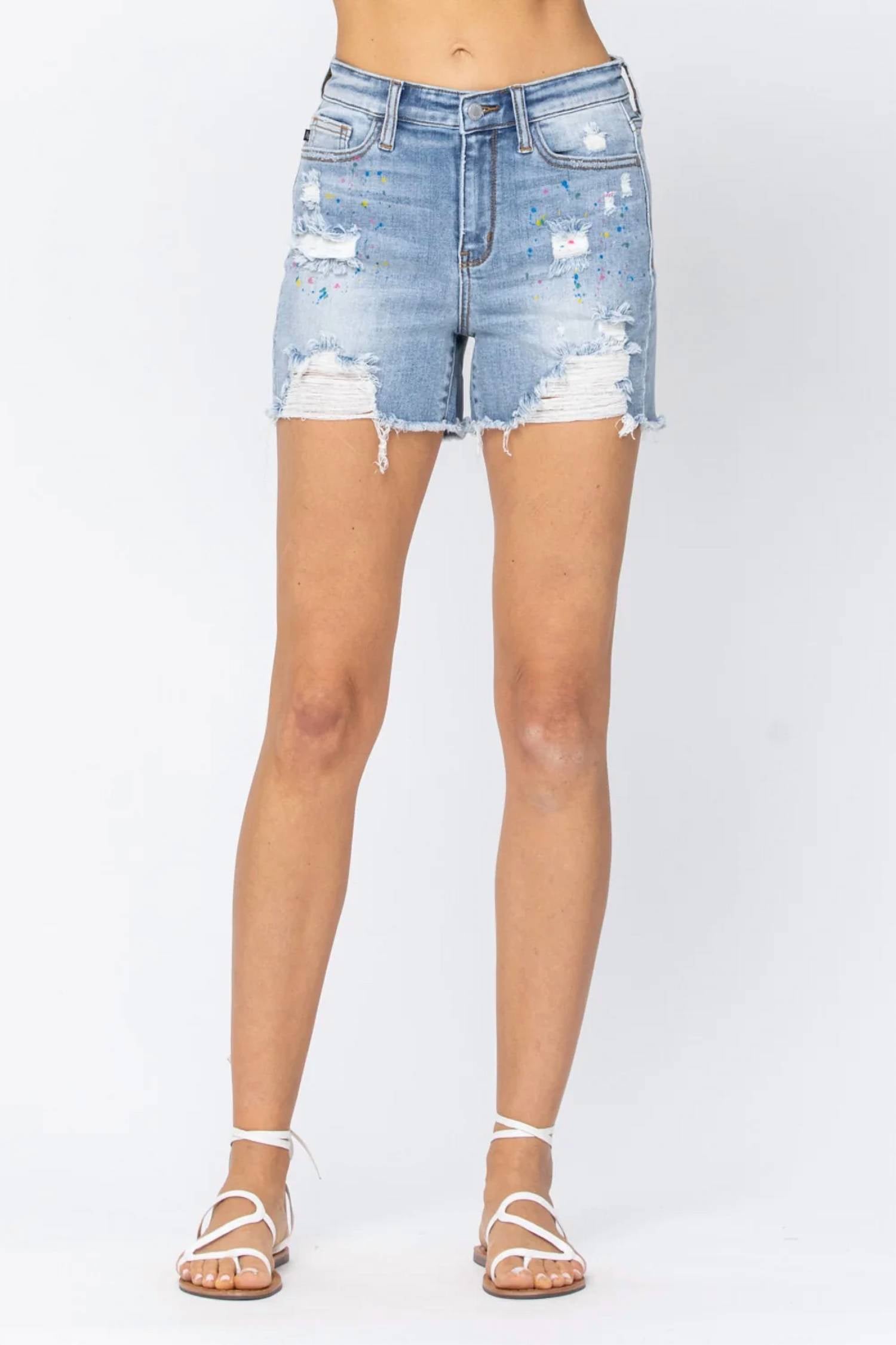 Judy Blue - Color Hustle Shorts