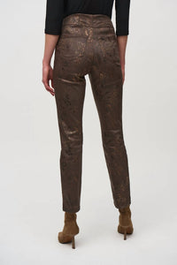 Joseph Ribkoff - Foiled Classic Slim Pants