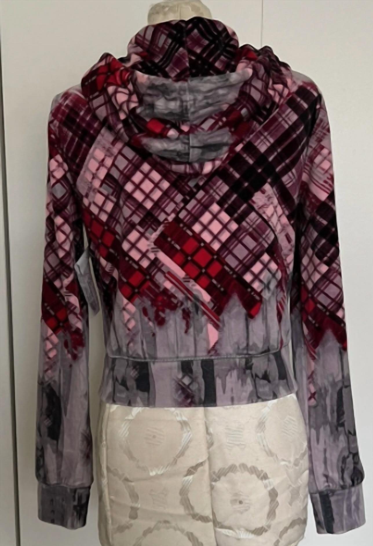 Juicy Couture - Women's Velour tie dye hoodie