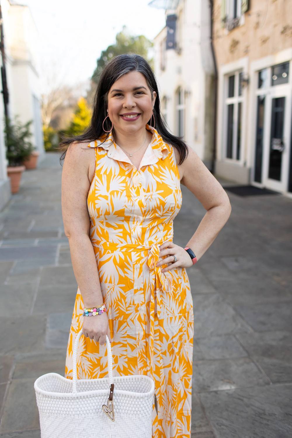Compania Fantastica - Flowers Button Down Dress