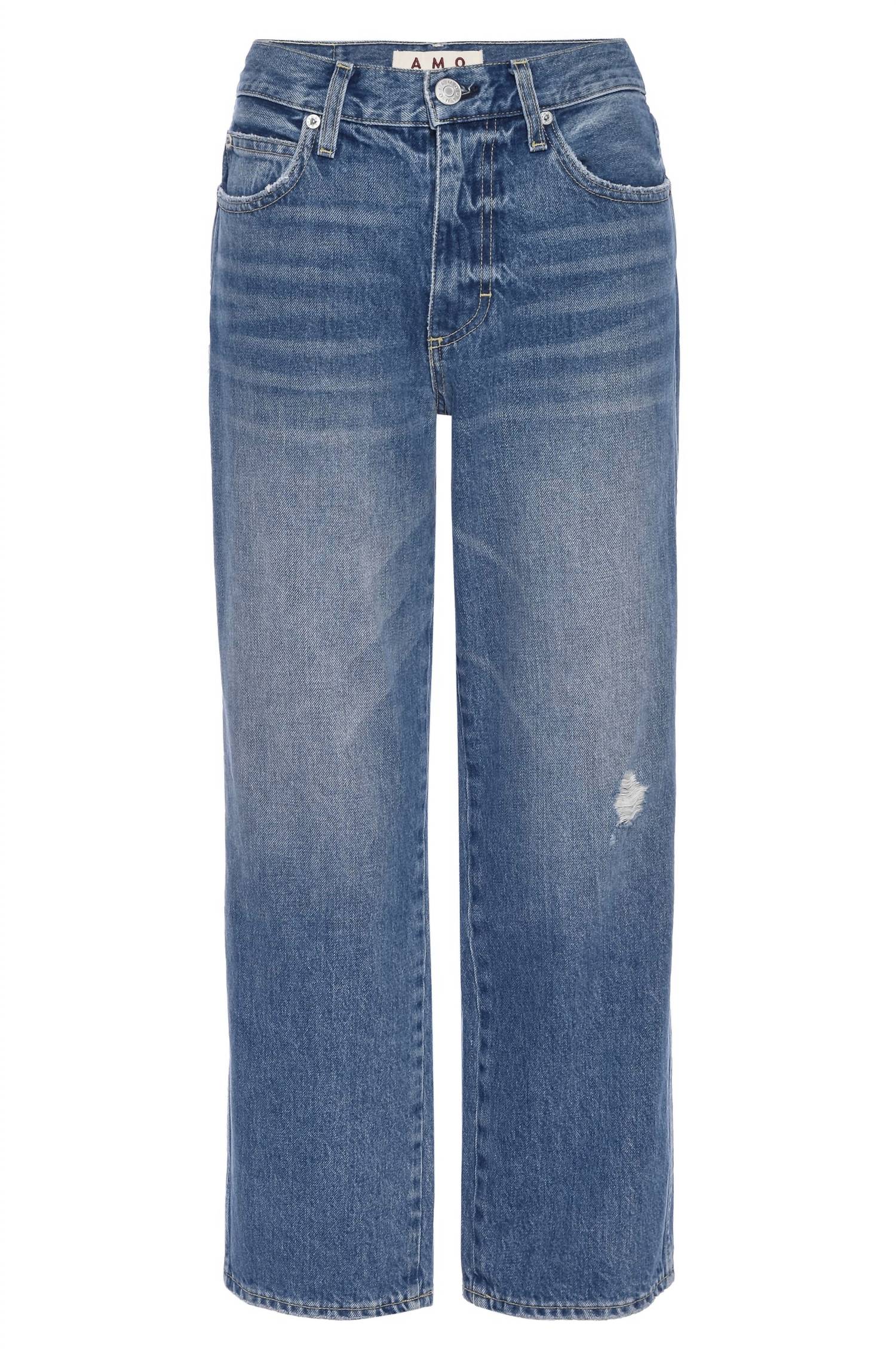 Amo - Billie Wide Straight Leg Jeans