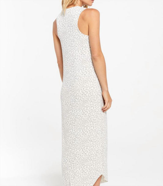 Z Supply - Women's Luna Leopard Rib Hacci Midi Dress