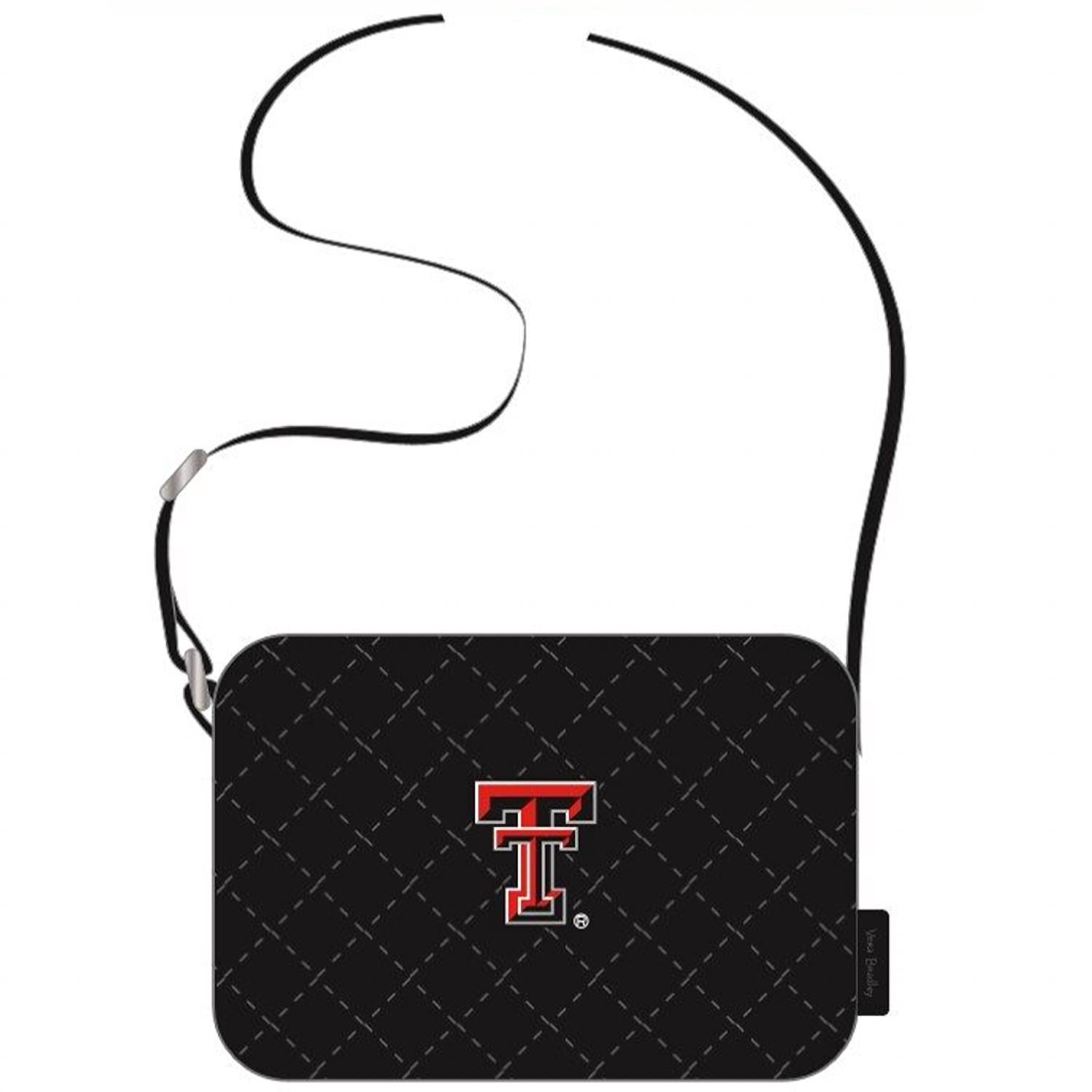 Vera Bradley Women's Texas Tech Small Stadium Crossbody Bag in black - women's bag