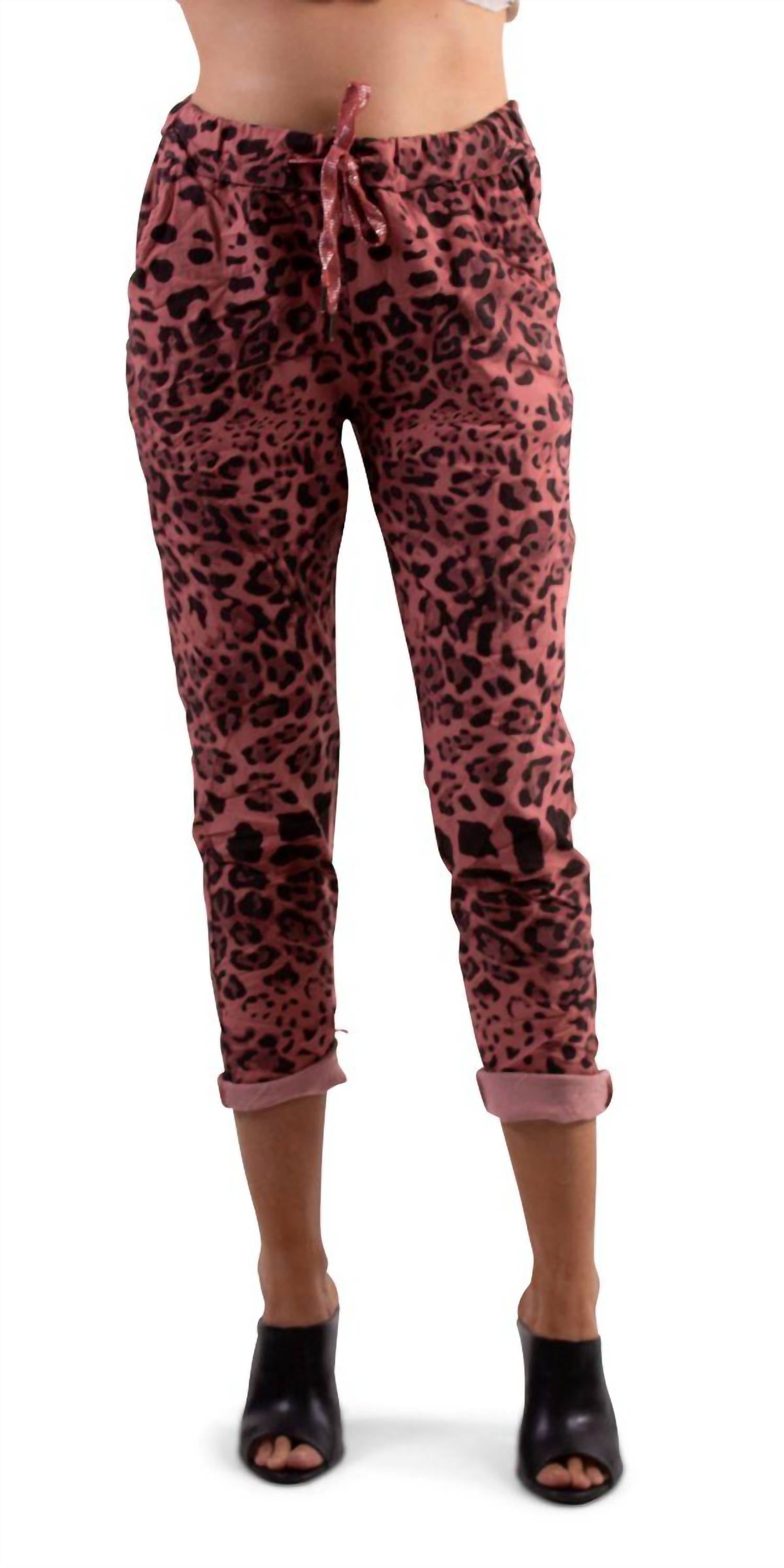 Gigi Moda - Cornelia Leopard Pants