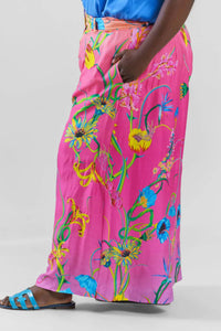 La Fuori - Armorosa Gardenia Flared Pants - Plus