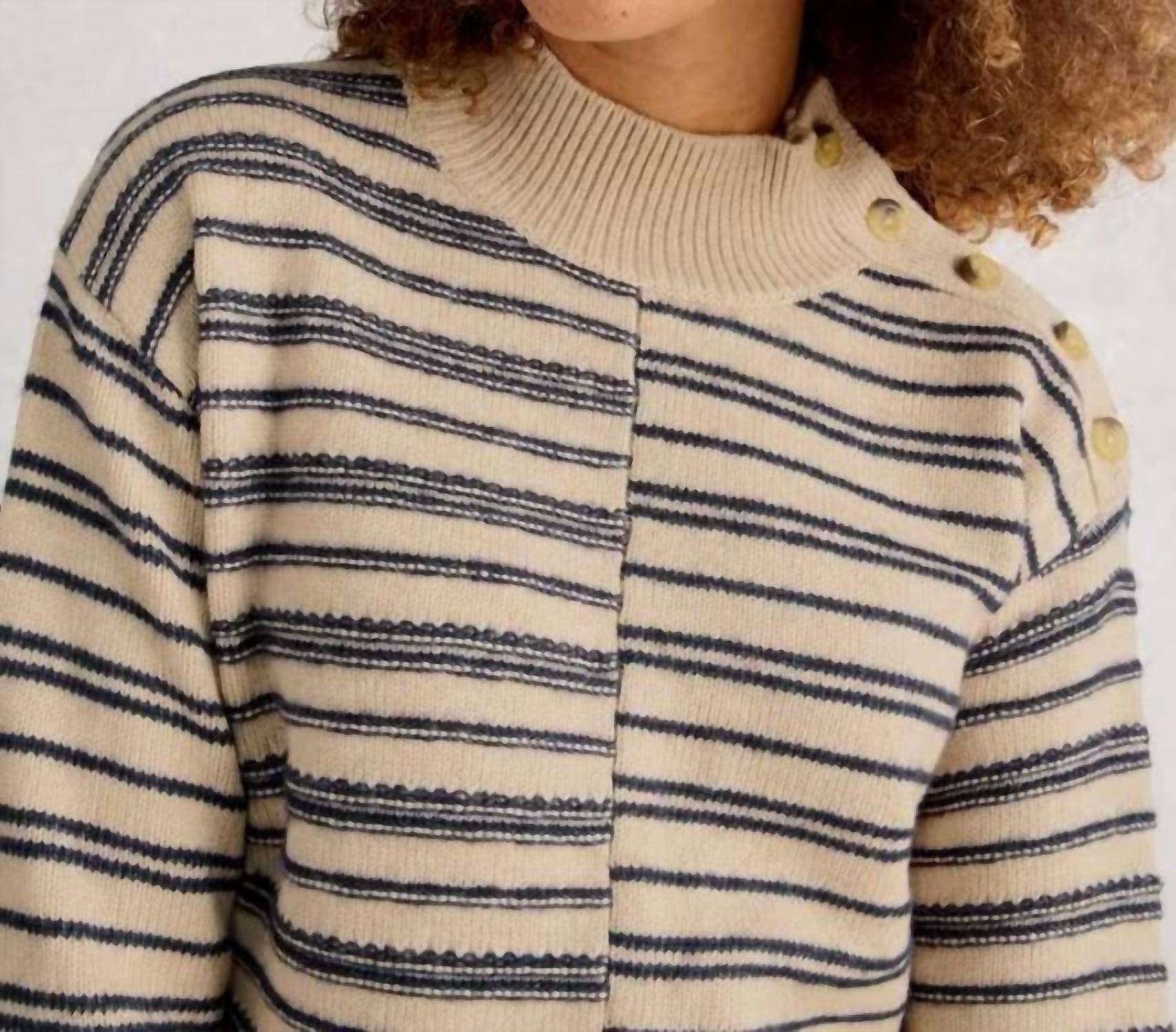 White Stuff - Mix Stripe Sweater