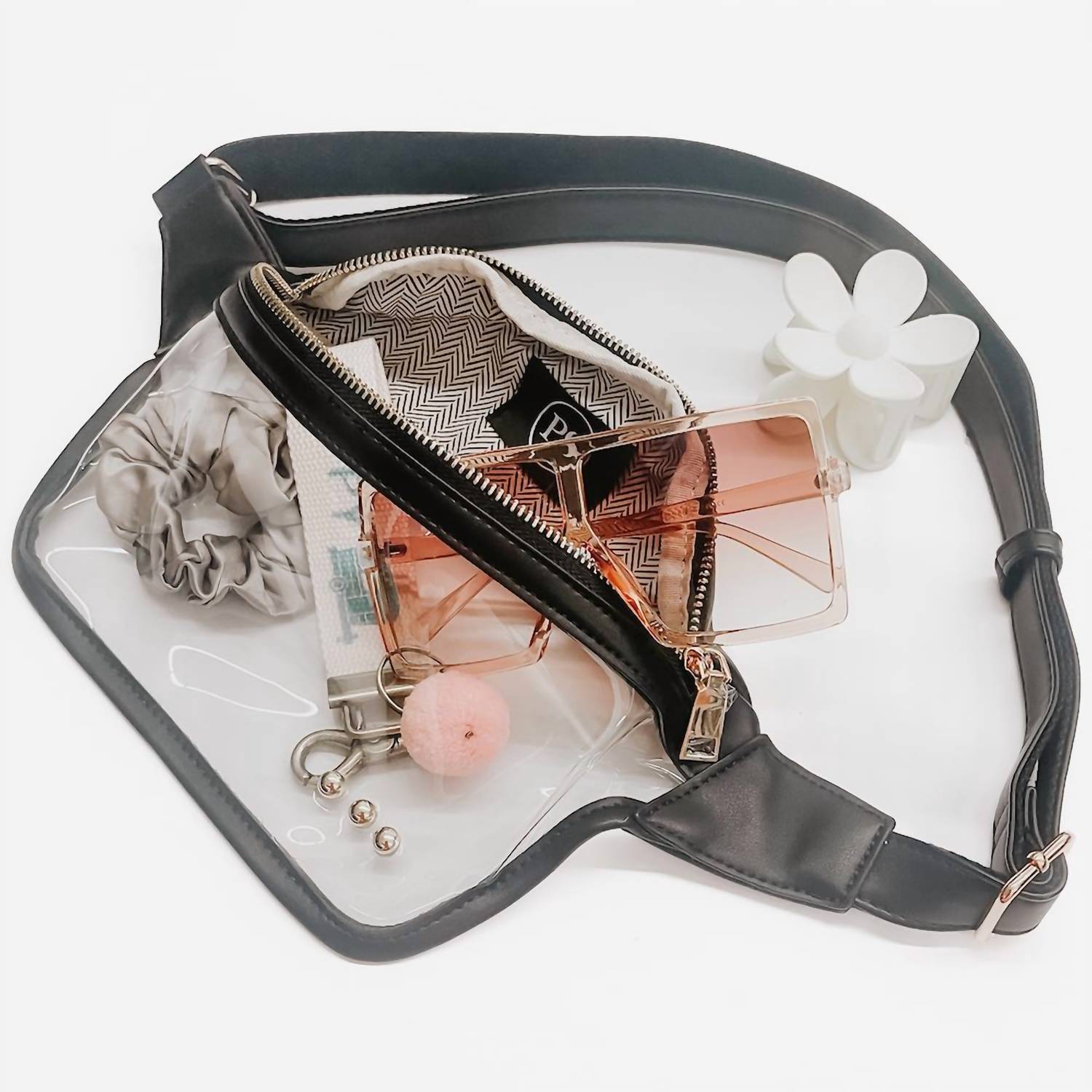 Pretty Simple Women's Clara Bum Bag in black - women's bag
