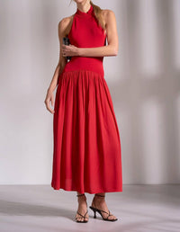 Elan - Halter Midi Dress