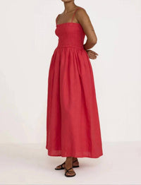 Laude The Label - Strappy Bodice Midi Dress