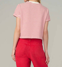 Joe'S Jeans - Stripe Boxy Tee