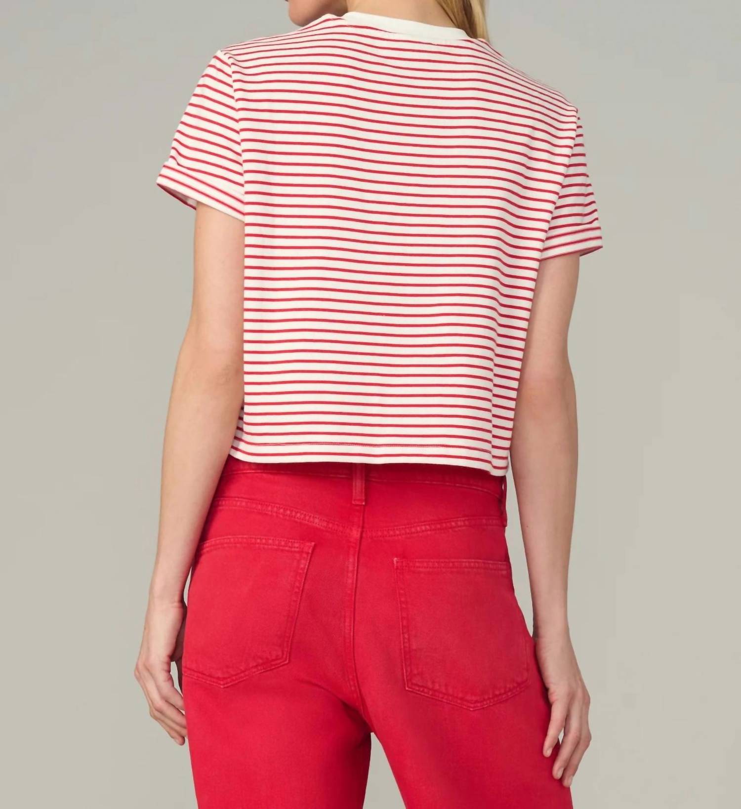 Joe'S Jeans - Stripe Boxy Tee
