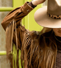 Geegee - Caramel Is My Fringe Jacket