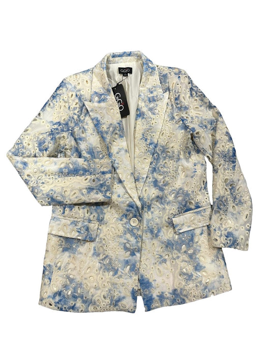 Gigio - Women's Eyelet Lace Blazer