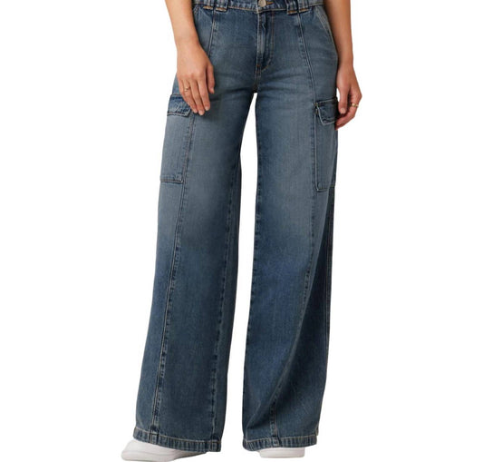 Hudson - MID-RISE UTILITY WIDE LEG CARGO JEAN