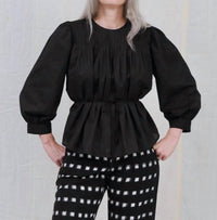 Uqnatu - Pintuck Shirtwaist Blouse