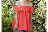 Hatch - Chloe Off Shoulder Top
