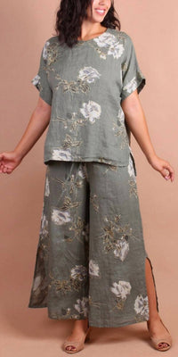 Gigi Moda - Sanremo Linen Top