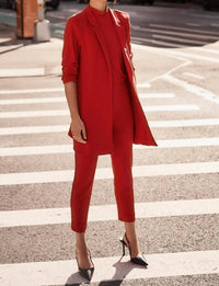Joseph Ribkoff - Long Open Front Blazer